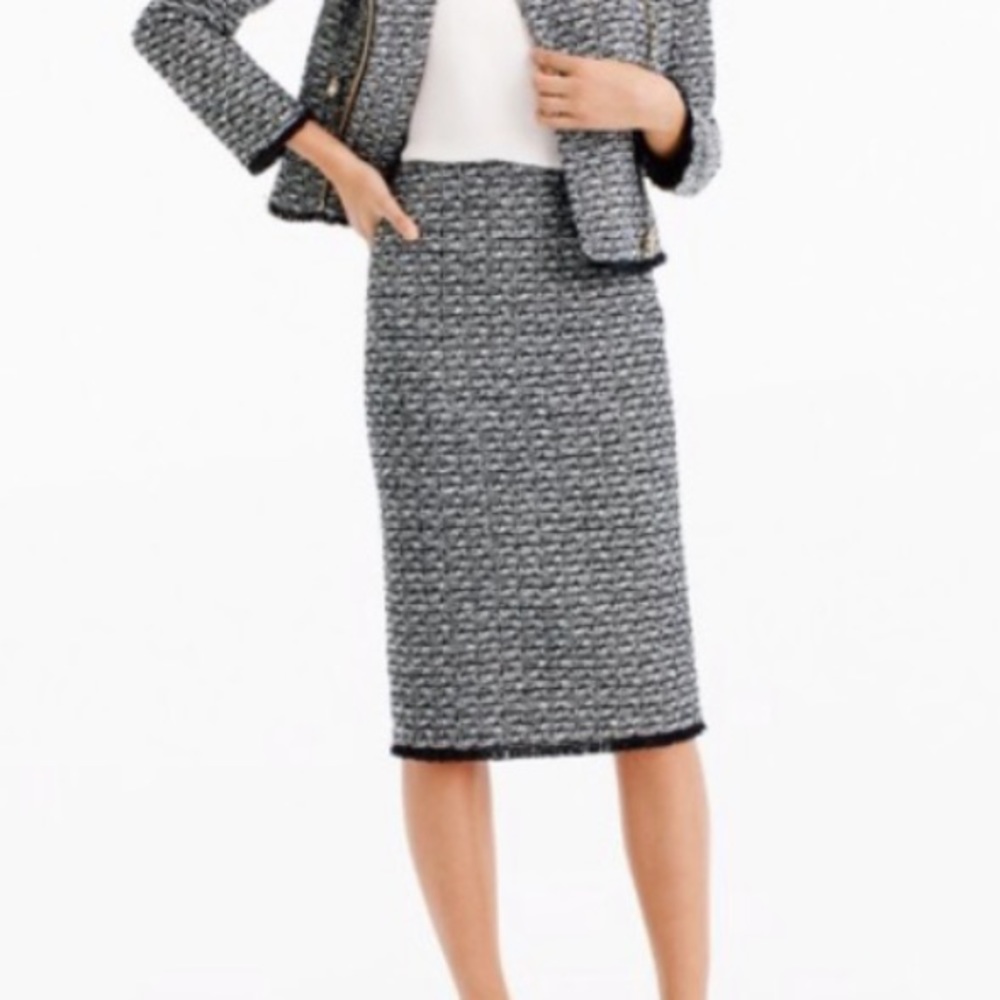 J Crew Tweed Skirt